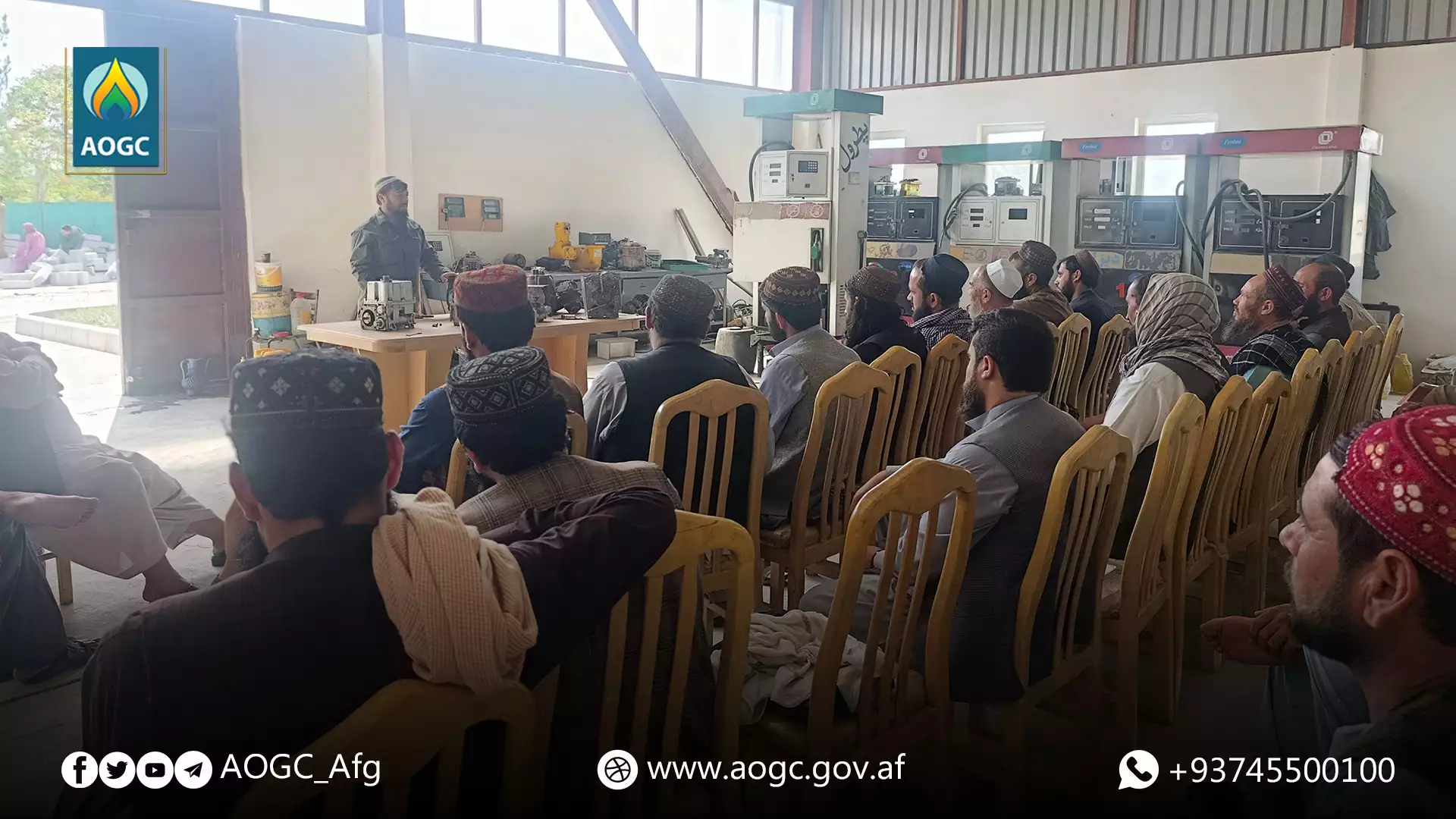 Successful Completion of the "Mechanics of Oil and Gas Storage and Pumps" Workshop at the Afghanistan Oil and Gas Corporation